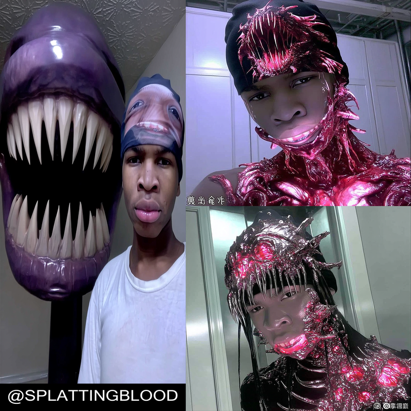 Splattingblood model